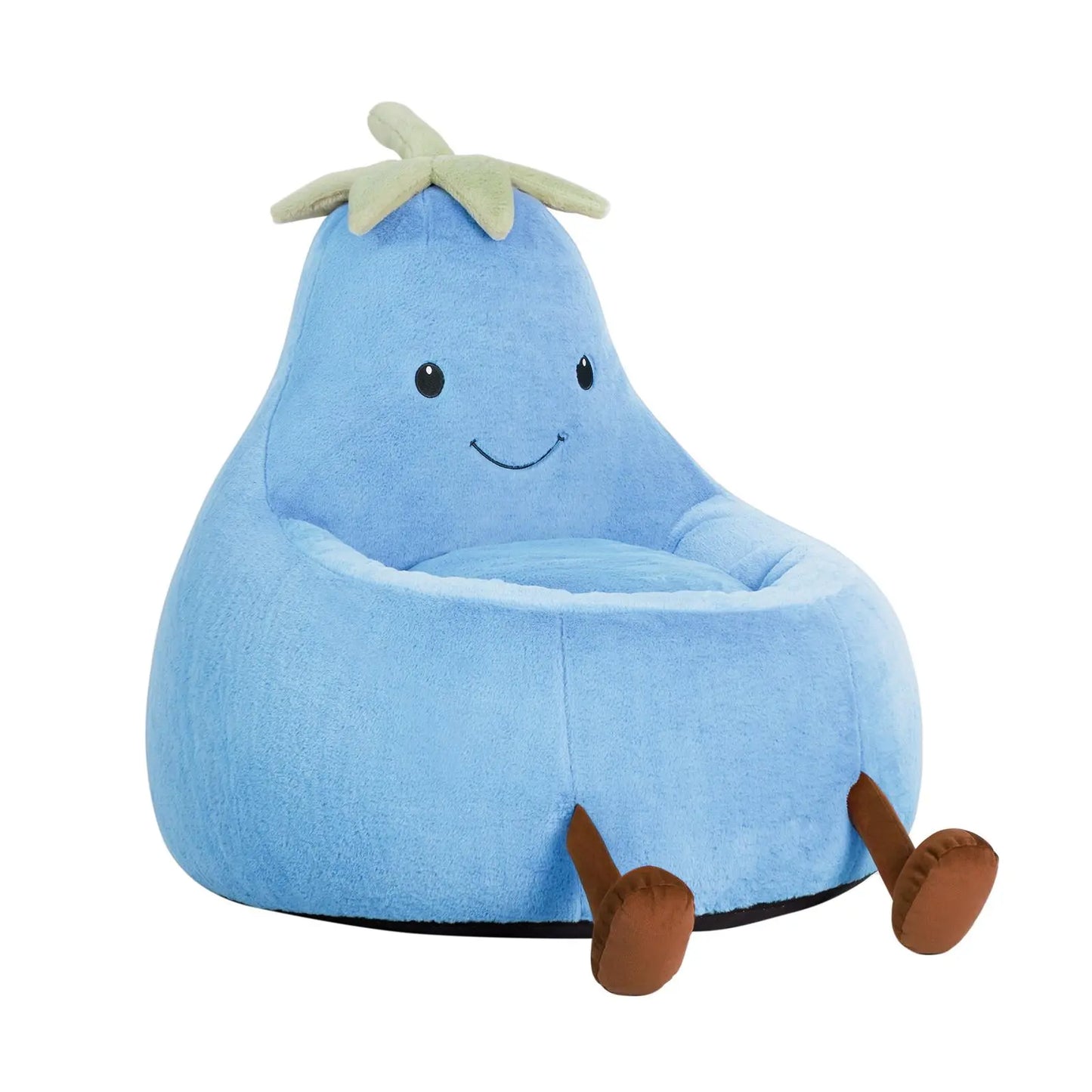 24/31 Inch Bean Bag Chair for Kids, High Rebound Memory Foam Toddler Lounge Sofa