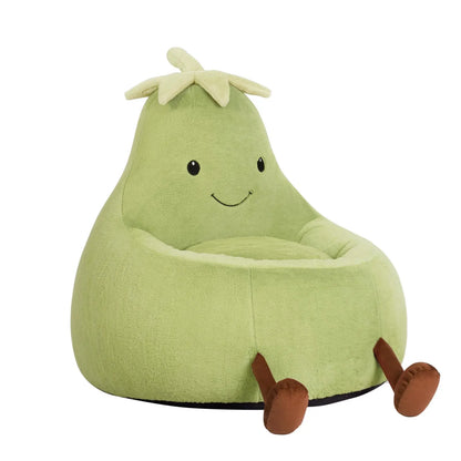 24/31 Inch Bean Bag Chair for Kids, High Rebound Memory Foam Toddler Lounge Sofa