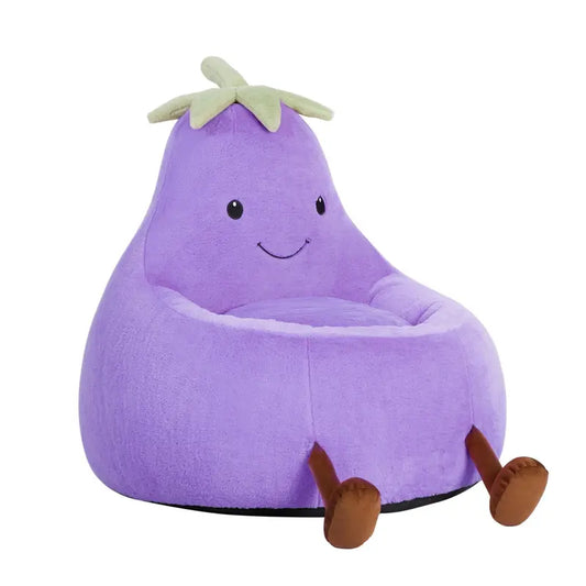 24/31 Inch Bean Bag Chair for Kids, High Rebound Memory Foam Toddler Lounge Sofa